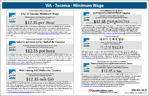 tacoma-city-minimum-wage-poster-hrposterstore